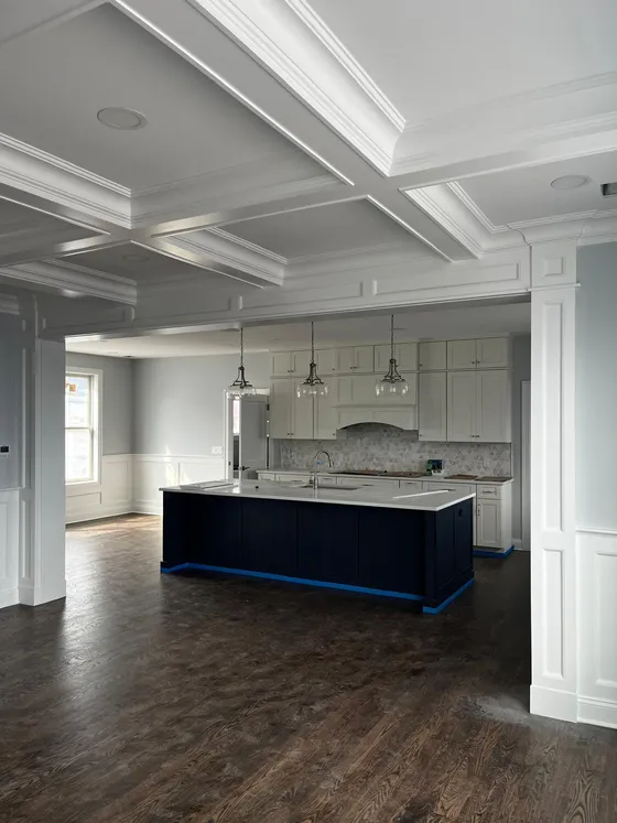 Coffered Ceilings millwork by Lyons Trimming Work LLC, project 2