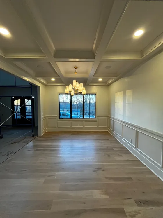 Coffered Ceilings millwork by Lyons Trimming Work LLC, project 5