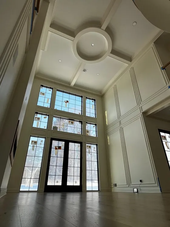 Coffered Ceilings millwork by Lyons Trimming Work LLC, project 7