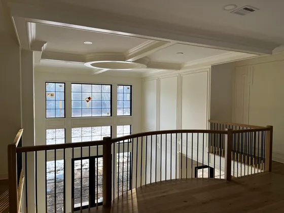 Coffered Ceilings millwork by Lyons Trimming Work LLC, project 8