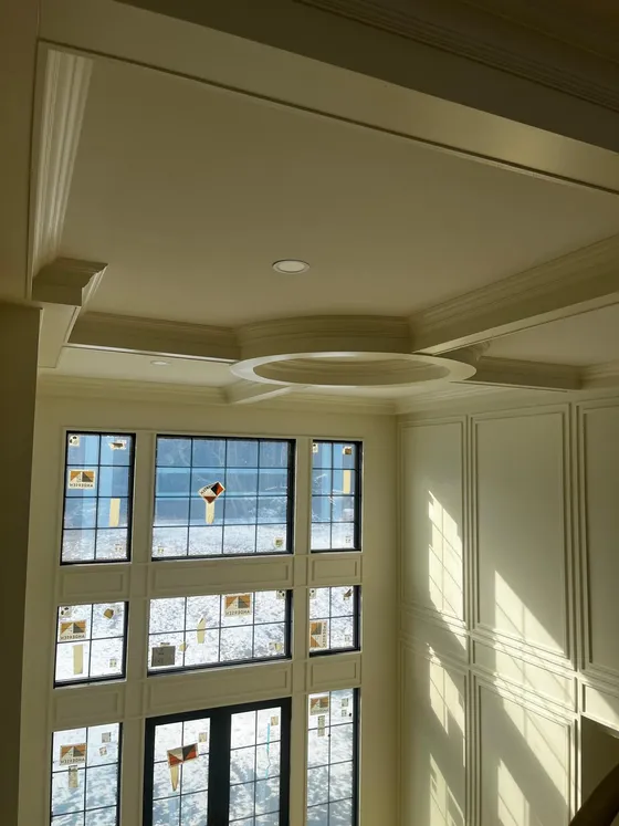 Coffered Ceilings millwork by Lyons Trimming Work LLC, project 10