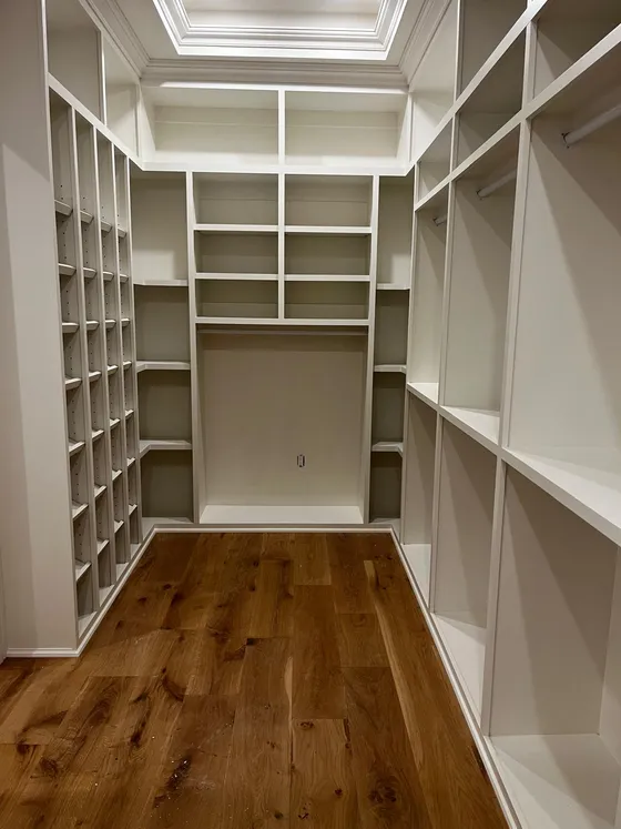 Custom Closets millwork by Lyons Trimming Work LLC, project 54