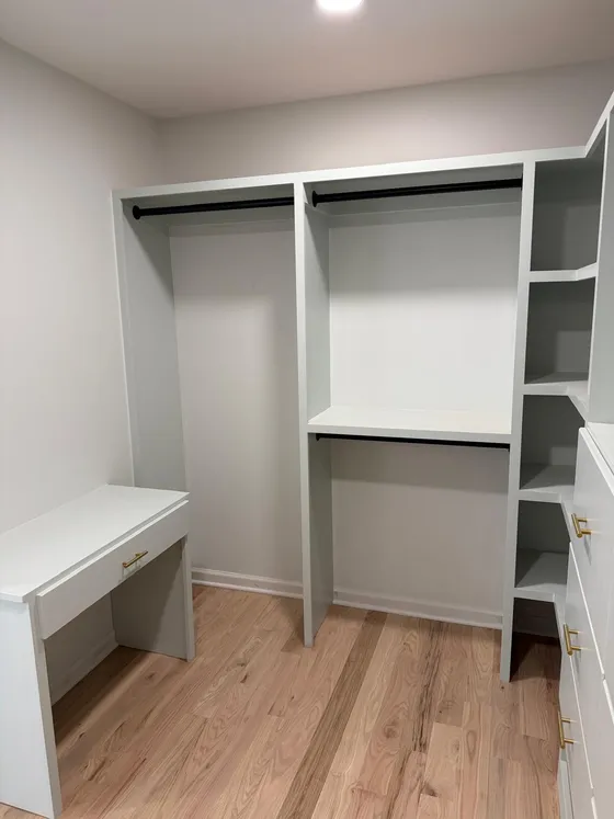Custom Closets millwork by Lyons Trimming Work LLC, project 61