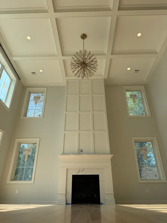 Fireplaces & Mantels millwork by Lyons Trimming Work LLC, project 41