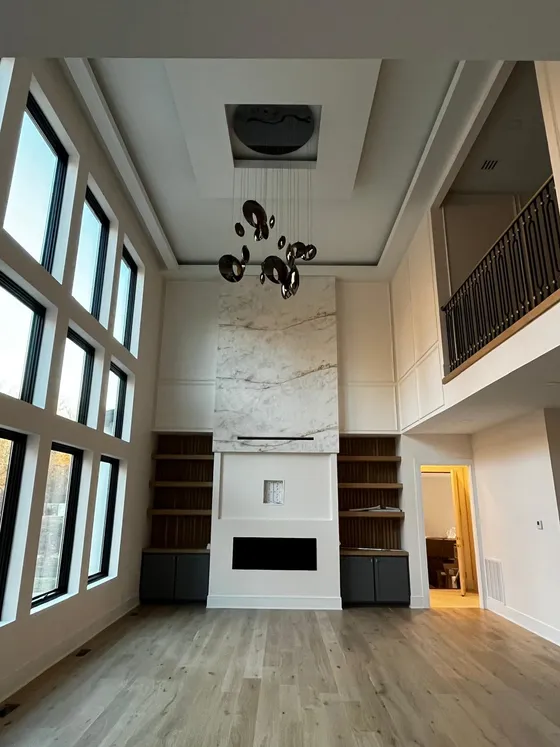 Fireplaces & Mantels millwork by Lyons Trimming Work LLC, project 42