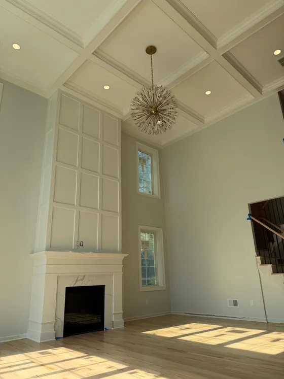 Fireplaces & Mantels millwork by Lyons Trimming Work LLC, project 46