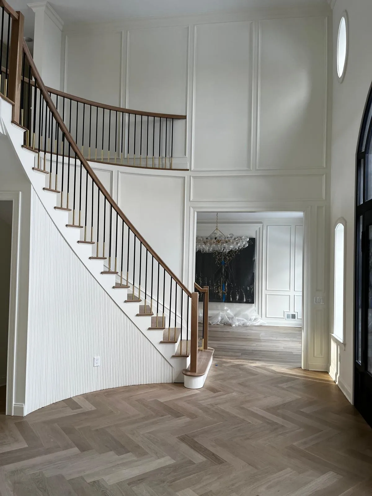 Stairs & Railings millwork by Lyons Trimming Work LLC, project 6