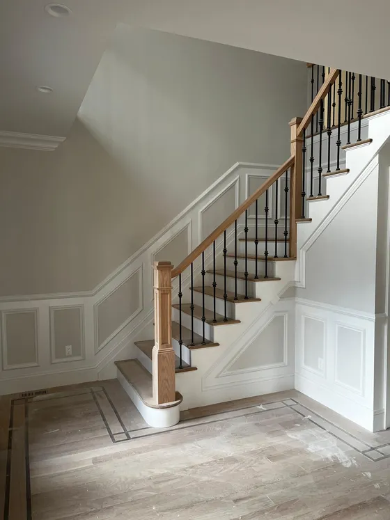 Stairs & Railings millwork by Lyons Trimming Work LLC, project 79