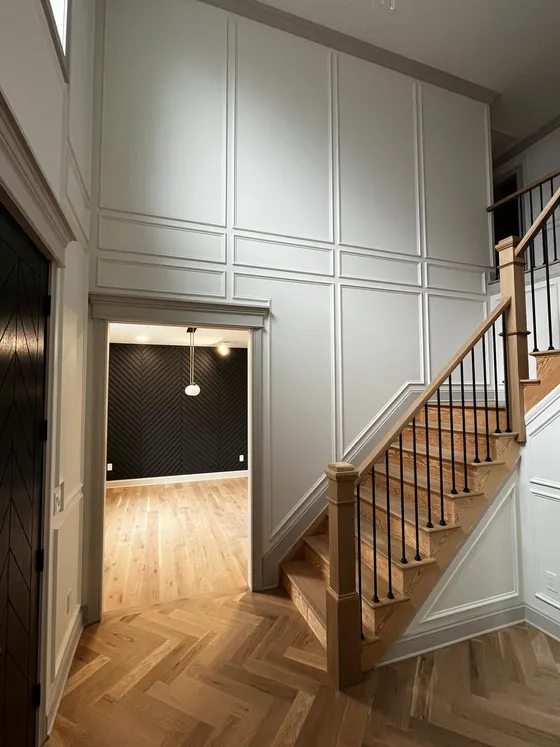 Wall Paneling millwork by Lyons Trimming Work LLC, project 12