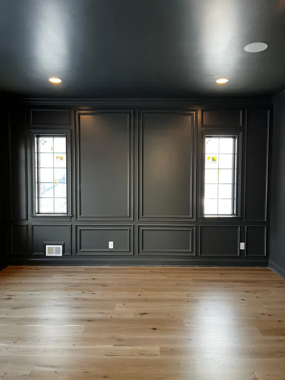 Wall Paneling millwork by Lyons Trimming Work LLC, project 13
