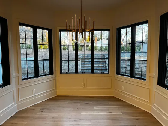 Wall Paneling millwork by Lyons Trimming Work LLC, project 16
