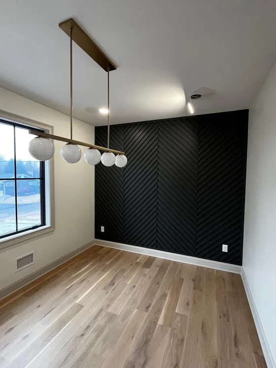 Wall Paneling millwork by Lyons Trimming Work LLC, project 19