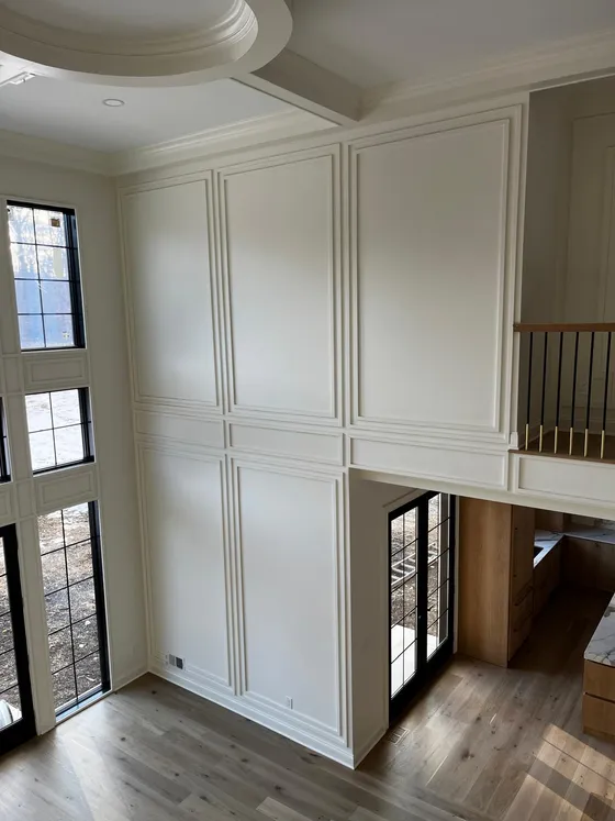Wall Paneling millwork by Lyons Trimming Work LLC, project 22