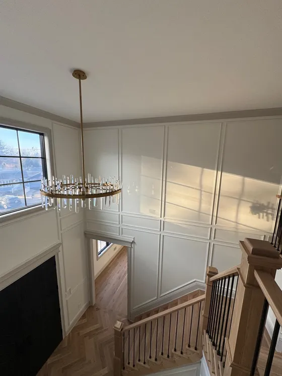 Wall Paneling millwork by Lyons Trimming Work LLC, project 25