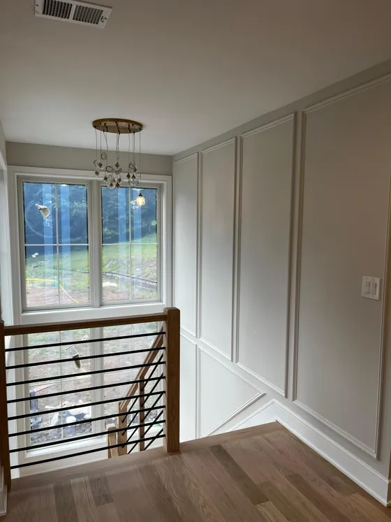 Wall Paneling millwork by Lyons Trimming Work LLC, project 27