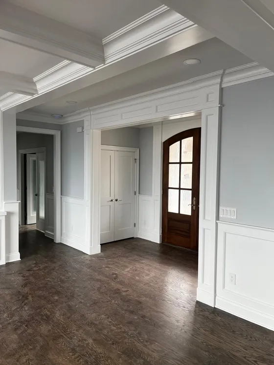 Wall Paneling millwork by Lyons Trimming Work LLC, project 28