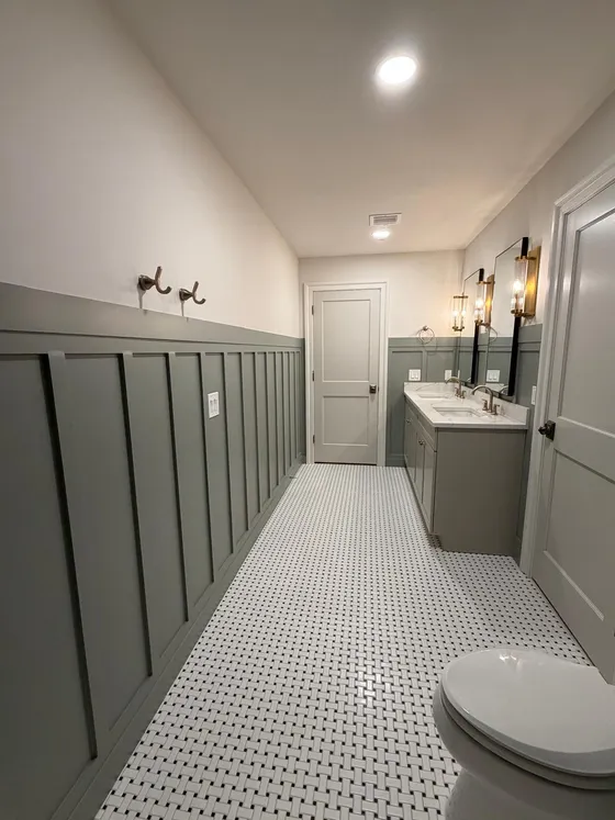 Wall Paneling millwork by Lyons Trimming Work LLC, project 30
