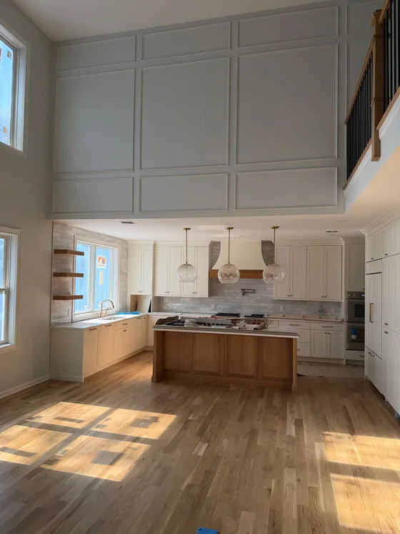 Wall Paneling millwork by Lyons Trimming Work LLC, project 32