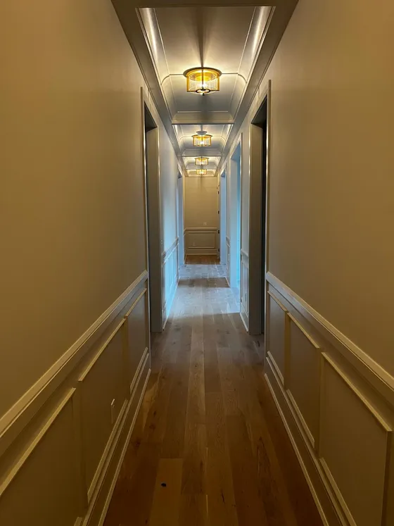 Wall Paneling millwork by Lyons Trimming Work LLC, project 35