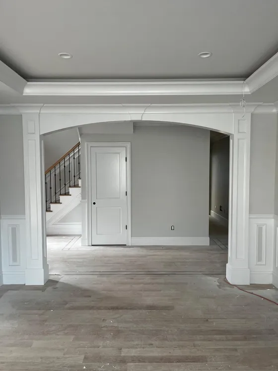 Wall Paneling millwork by Lyons Trimming Work LLC, project 36